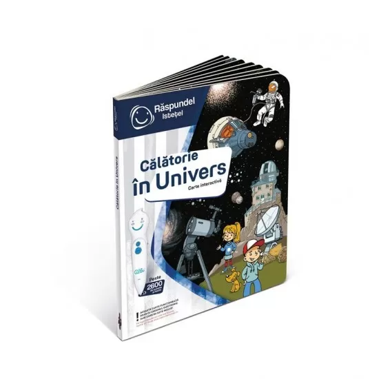 Carte interactiva Raspundel Istetel - Calatorie in univers Carte interactiva Raspundel Istetel - Calatorie in univers