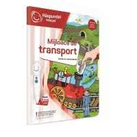 Carte cu autocolante Raspundel Istetel - Mijloace de transport