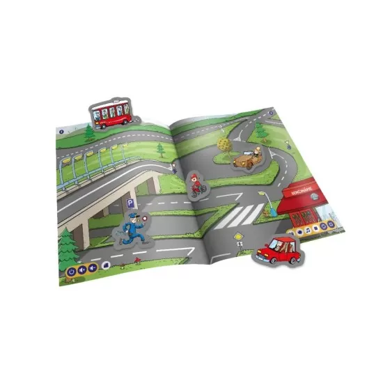 Carte cu autocolante Raspundel Istetel - Mijloace de transport Carte cu autocolante Raspundel Istetel - Mijloace de transport