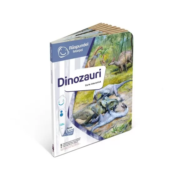 Carte interactiva Raspundel Istetel - Dinozauri