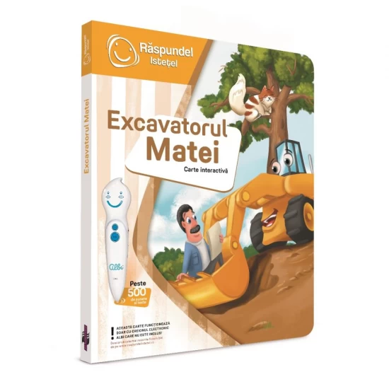 Carte Raspundel Istetel - Excavatorul Matei Carte Raspundel Istetel - Excavatorul Matei