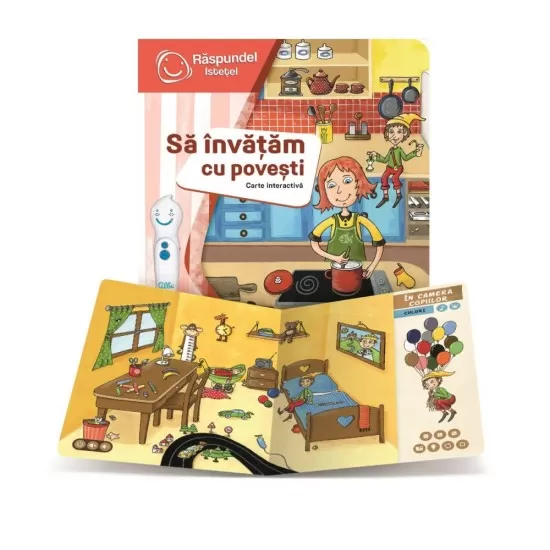 Carte Raspundel Istetel - Invatam cu povesti Carte Raspundel Istetel - Invatam cu povesti