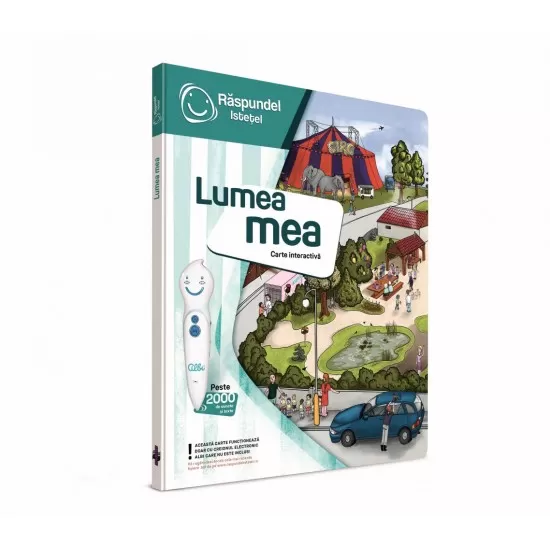 Carte interactiva Raspundel Istetel - Lumea mea Carte interactiva Raspundel Istetel - Lumea mea