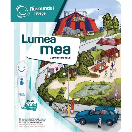 Carte interactiva Raspundel Istetel - Lumea mea Carte interactiva Raspundel Istetel - Lumea mea