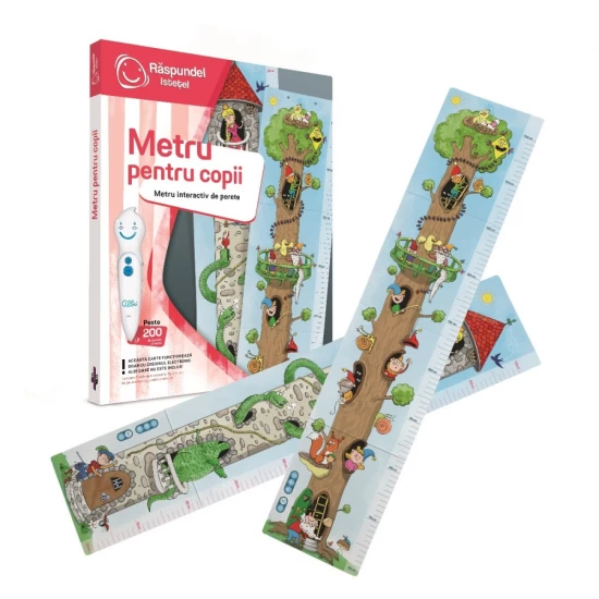 Carte Raspundel Istetel - Metru pentru copii Carte Raspundel Istetel - Metru pentru copii