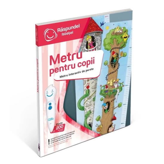 Carte Raspundel Istetel - Metru pentru copii Carte Raspundel Istetel - Metru pentru copii