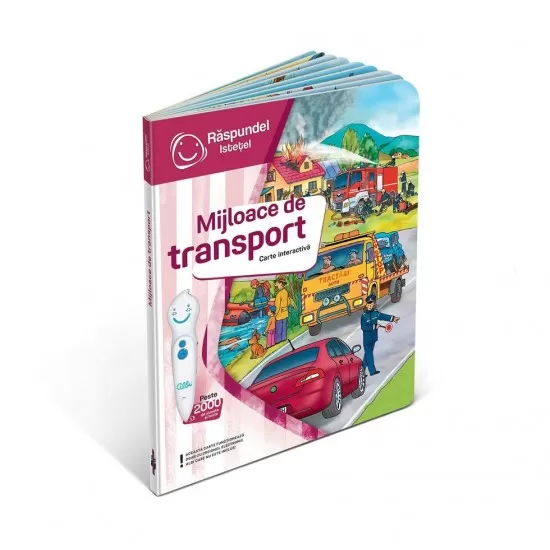 Carte interactiva Raspundel Istetel - Mijloacele de transport Carte interactiva Raspundel Istetel - Mijloacele de transport