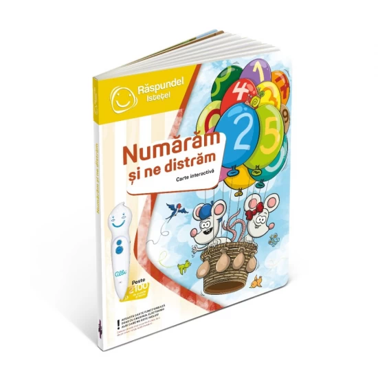 Carte Raspundel Istetel - Numaram si ne distram Carte Raspundel Istetel - Numaram si ne distram