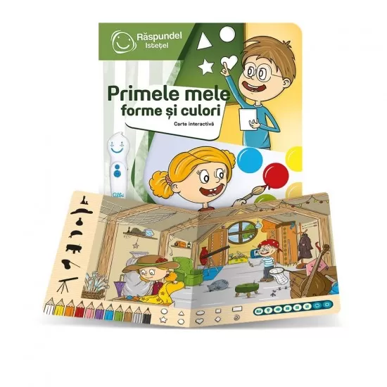 Carte Raspundel Istetel - Primele mele forme si culori Carte Raspundel Istetel - Primele mele forme si culori