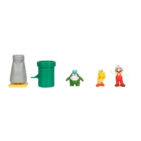 Set diorama Desert cu figurina 6 cm, Nintendo Mario Set diorama Desert cu figurina 6 cm, Nintendo Mario