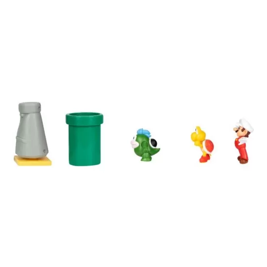 Set diorama Desert cu figurina 6 cm, Nintendo Mario Set diorama Desert cu figurina 6 cm, Nintendo Mario