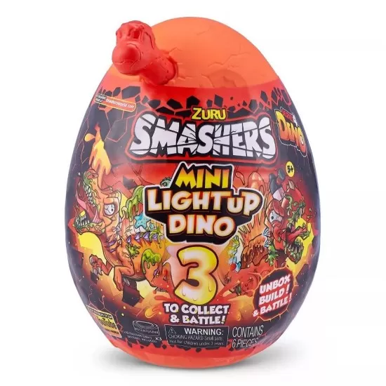 Ou surpriza Mini Dino Smashers Light-Up Ou surpriza Mini Dino Smashers Light-Up