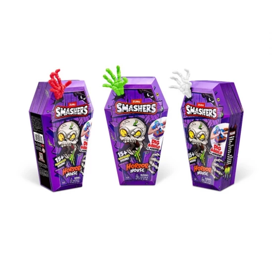 Set cu peste 15 figurine si accesorii Smashers Horror House Medium Set cu peste 15 figurine si accesorii Smashers Horror House Medium