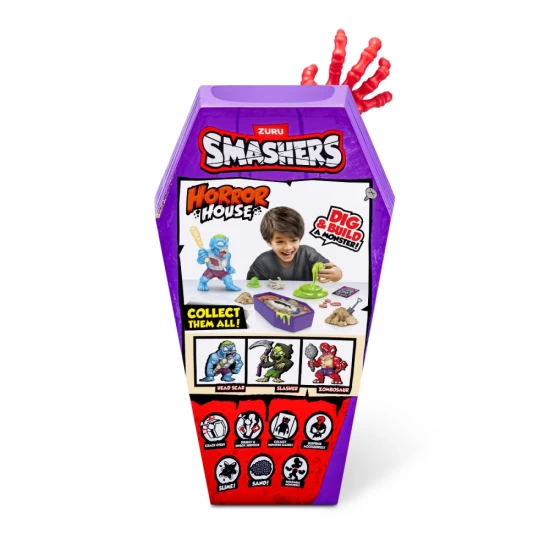 Set cu peste 15 figurine si accesorii Smashers Horror House Medium Set cu peste 15 figurine si accesorii Smashers Horror House Medium