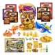 Set cu peste 70 figurine si accesorii Gold Treasure Hunter Smashers Dino Island Set cu peste 70 figurine si accesorii Gold Treasure Hunter Smashers Dino Island