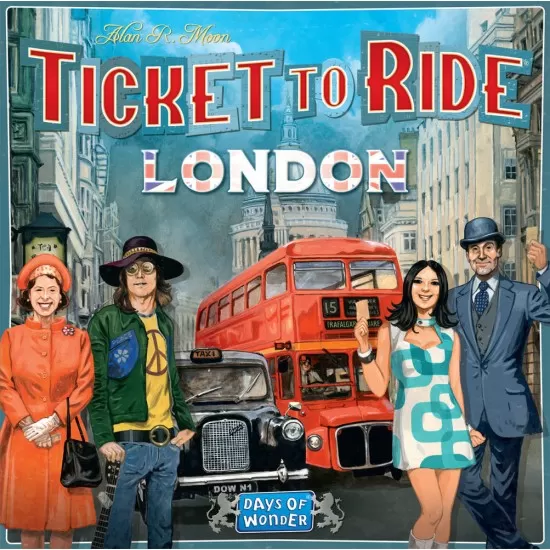 Joc de societate Ticket to Ride Londra Joc de societate Ticket to Ride Londra