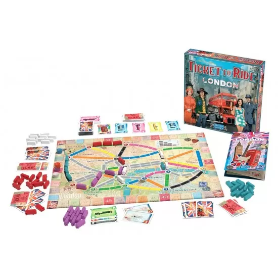 Joc de societate Ticket to Ride Londra Joc de societate Ticket to Ride Londra