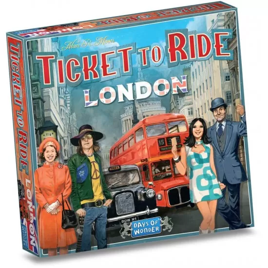 Joc de societate Ticket to Ride Londra Joc de societate Ticket to Ride Londra