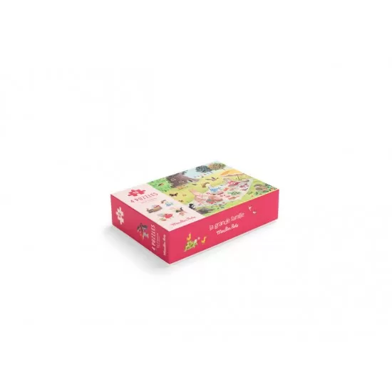 4 puzzle-uri anotimpuri, Moulin Roty 4 puzzle-uri anotimpuri, Moulin Roty