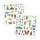 Abtibilduri metalice Microcosmos Djeco Abtibilduri metalice Microcosmos Djeco