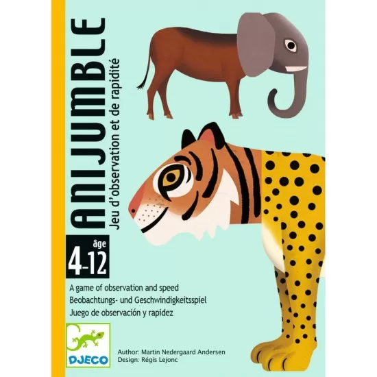 Joc de carti Anijumble Djeco Joc de carti Anijumble Djeco