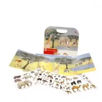 Set magnetic Animale din jungla 