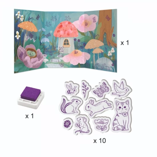 Atelier creativ Animalute dragalase Djeco Atelier creativ Animalute dragalase Djeco
