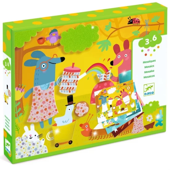 Atelier creativ Colaj cu spuma autoadeziva Djeco