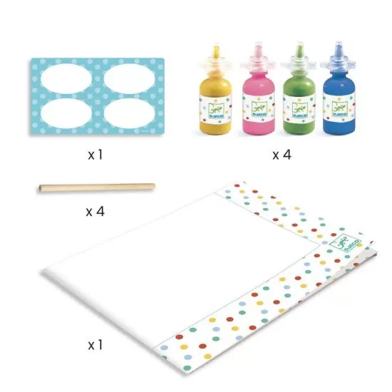 Atelier creativ cu buline Djeco Pointillisme Atelier creativ cu buline Djeco Pointillisme