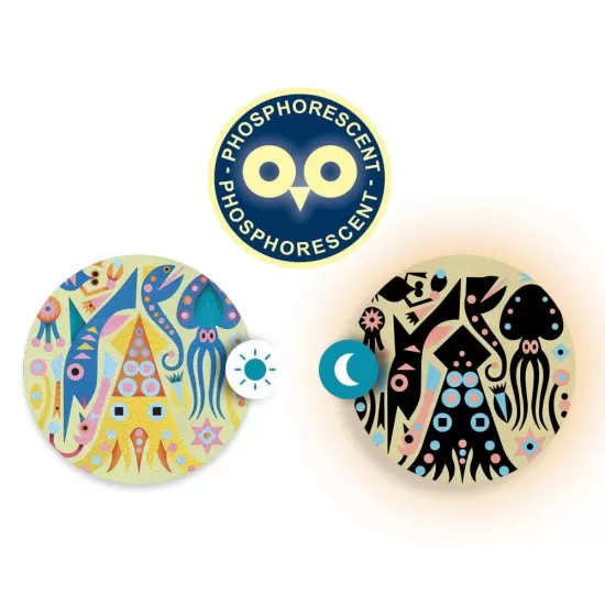 Atelier creativ cu nisip fluorescent - Luminile din ocean Atelier creativ cu nisip fluorescent - Luminile din ocean