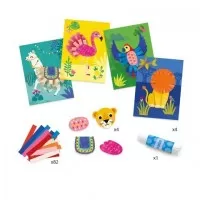 Atelier creativ Djeco - Animale cu bucle
