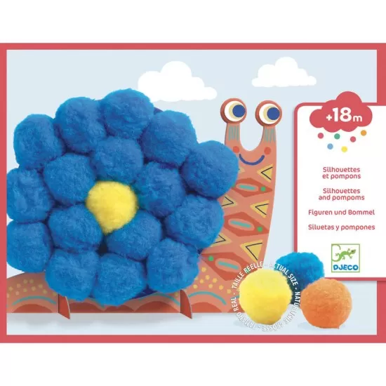 Atelier creativ Djeco - Animale moi si pufoase Atelier creativ Djeco - Animale moi si pufoase