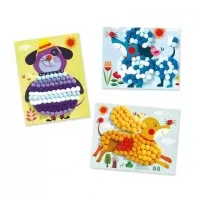 Atelier creativ Djeco - Catelusi pufosi