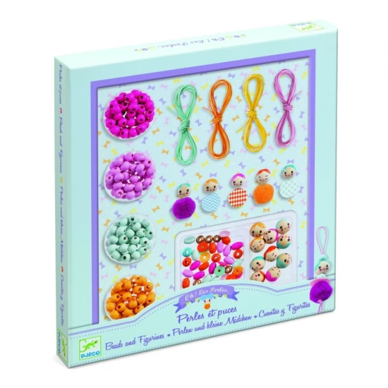 Atelier creativ Margele si figurine Djeco