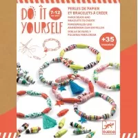 Atelier DIY de confectionat bratari cu margele din hartie - Culori Pop