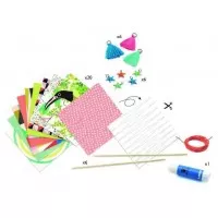 Atelier DIY de confectionat bratari cu margele din hartie - Culori Pop