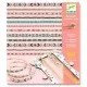 Set creativ Djeco de confectionat bratari cu margele Set creativ Djeco de confectionat bratari cu margele