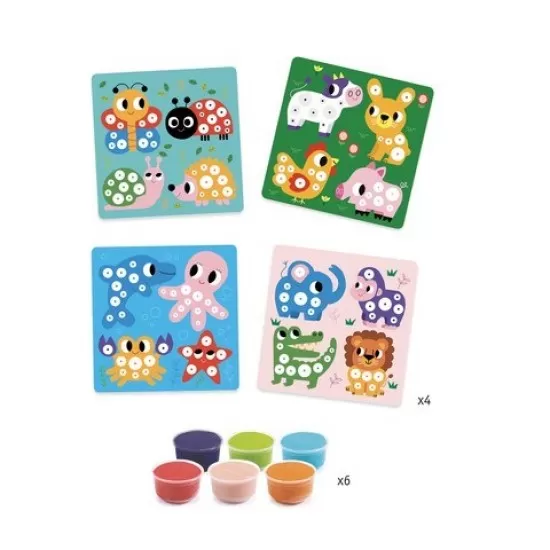 Atelier Djeco de modelat plastilina, buline Atelier Djeco de modelat plastilina, buline