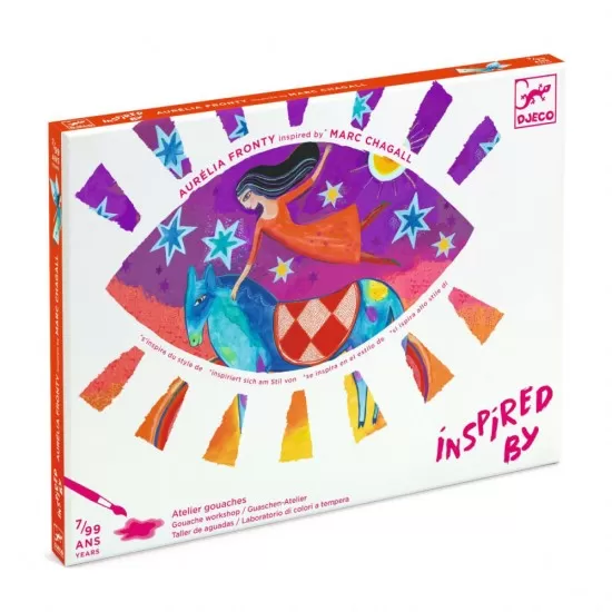 Atelier pictura Djeco Inspired by Marc Chagall Atelier pictura Djeco Inspired by Marc Chagall
