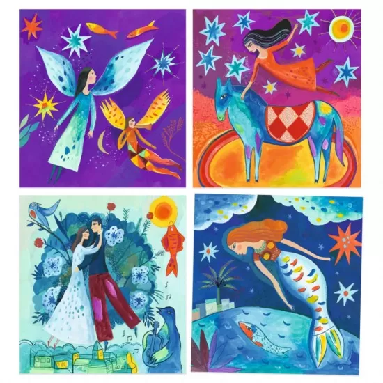 Atelier pictura Djeco Inspired by Marc Chagall Atelier pictura Djeco Inspired by Marc Chagall