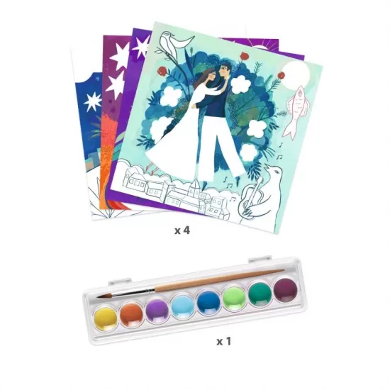 Atelier pictura Djeco Inspired by Marc Chagall Atelier pictura Djeco Inspired by Marc Chagall
