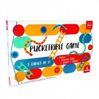 Set jocuri de masa 3 in 1 Pucketriple Svoora
