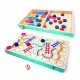 Set jocuri de masa 3 in 1 Pucketriple Svoora Set jocuri de masa 3 in 1 Pucketriple Svoora