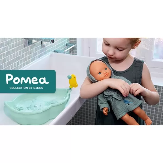 Cadita de baie pentru papusi, colectia Pomea Djeco Cadita de baie pentru papusi, colectia Pomea Djeco