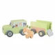 Camion din lemn pentru transport animale de ferma Orange Tree Toys Camion din lemn pentru transport animale de ferma Orange Tree Toys