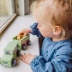 Camion din lemn pentru transport animale de ferma Orange Tree Toys Camion din lemn pentru transport animale de ferma Orange Tree Toys
