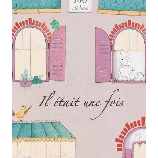 Carte de colorat cu abtibilduri A fost odata Moulin Roty Carte de colorat cu abtibilduri A fost odata Moulin Roty
