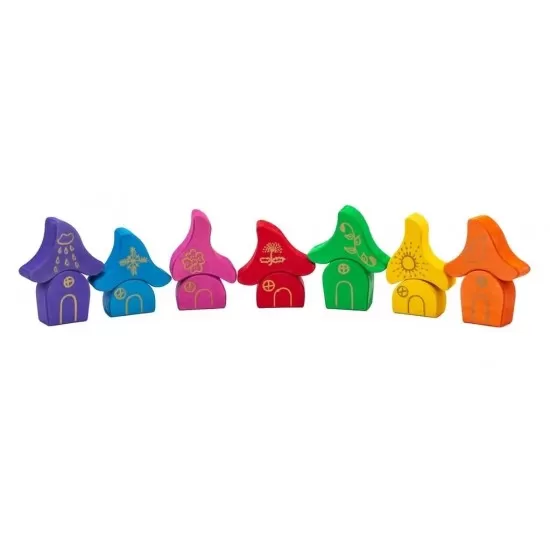 Set handmade Marc Toys - Casutele piticilor Set handmade Marc Toys - Casutele piticilor