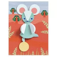 Atelier creativ Djeco - Cercuri si cerculete de lipit