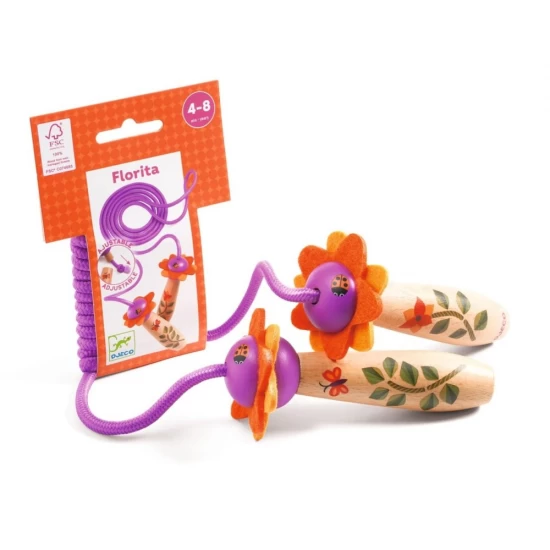 Coarda de sarit ajustabila Florita Djeco